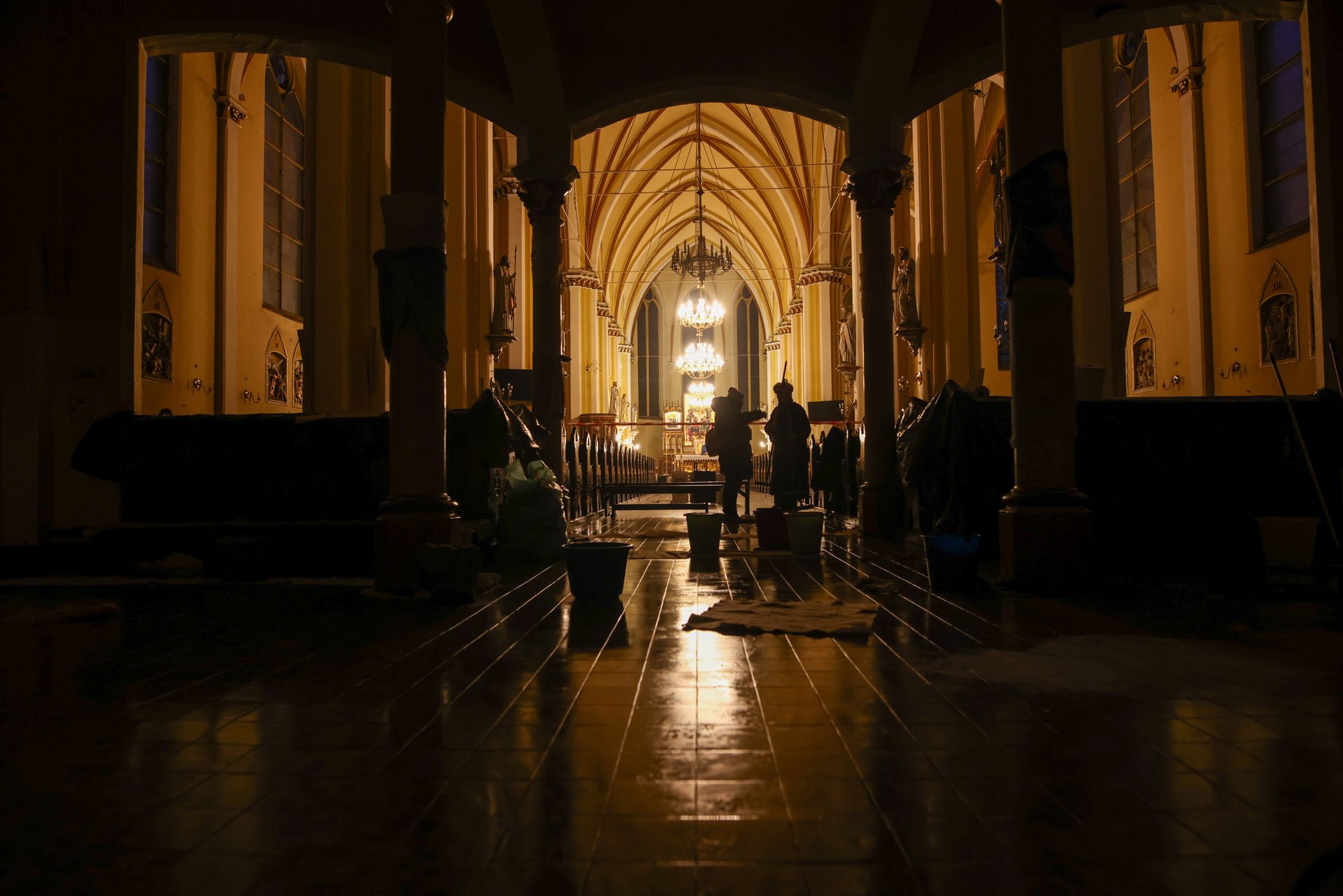 Awaria w mysłowickim kościele. Straty idą w miliony