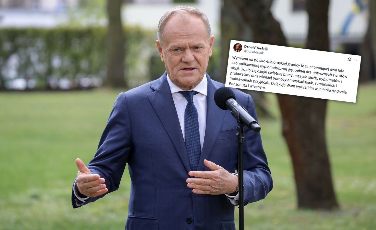 Tusk komentuje wymianę na granicy. Przekazał podziękowania