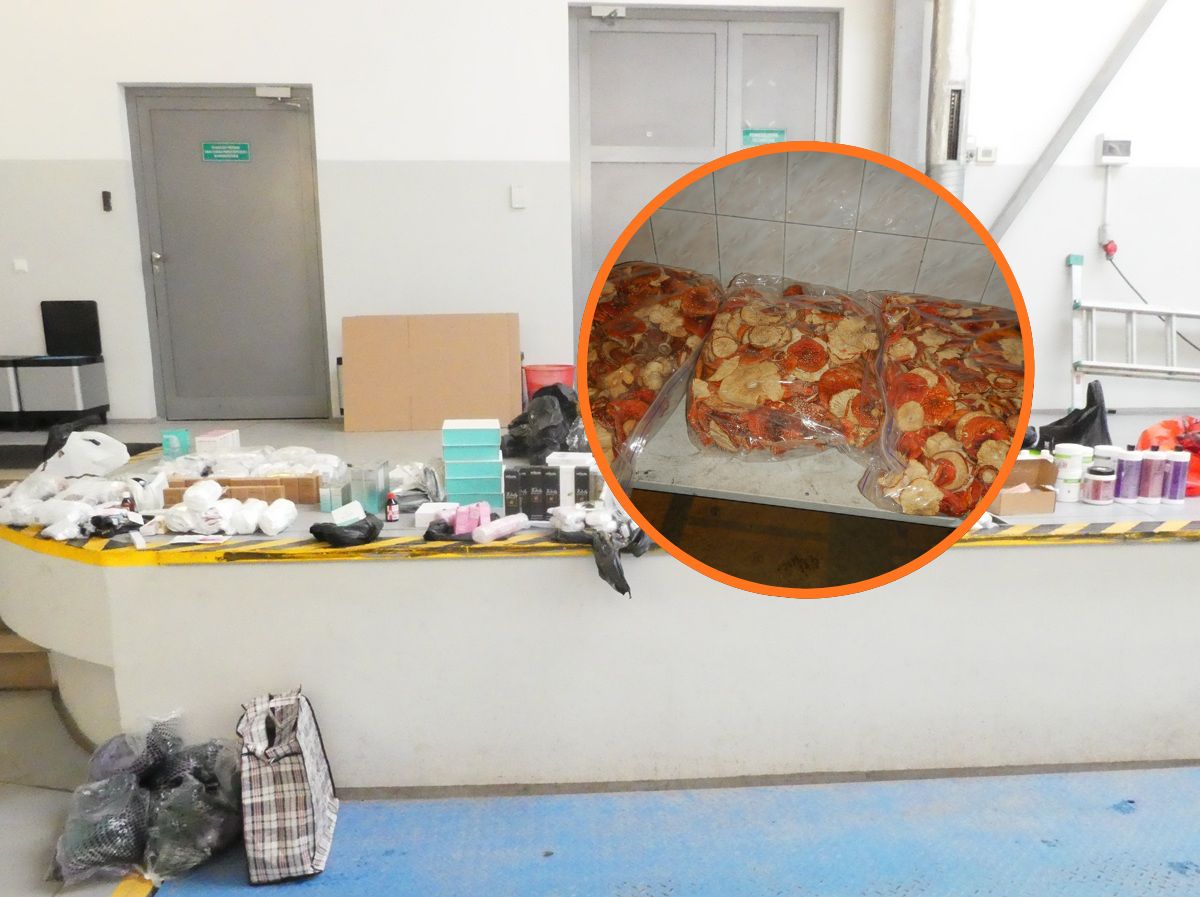 To znajdują celnicy u przemytników. Przyprawia o zawrót głowy