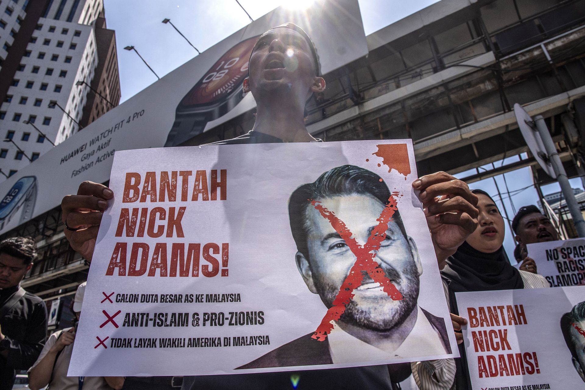 Nowy ambasador USA w Malezji. Protesty w Kuala Lumpur