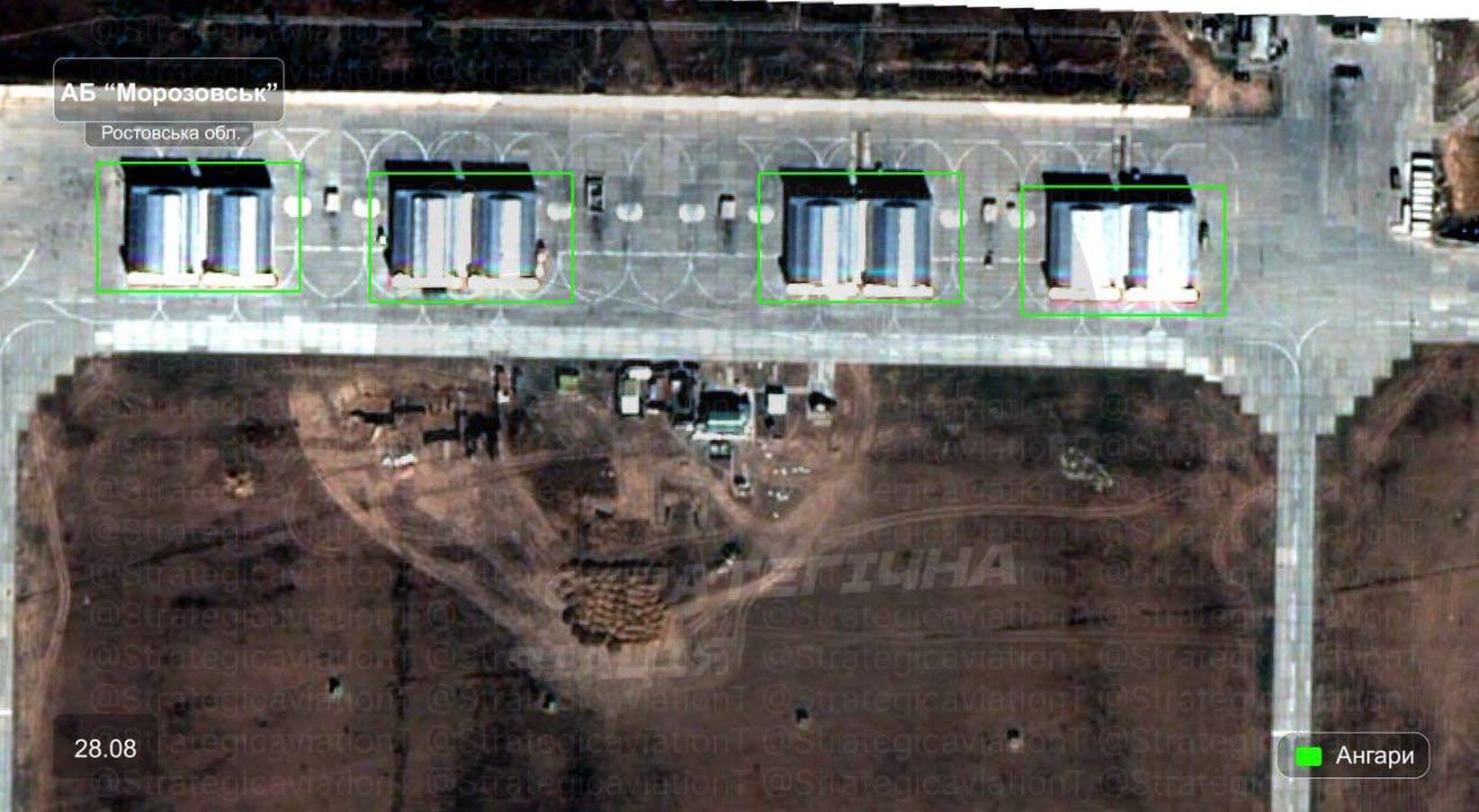 Przyjrzeli się bazie Rosjan w Morozowsku. Wszystko widać jak na dłoni