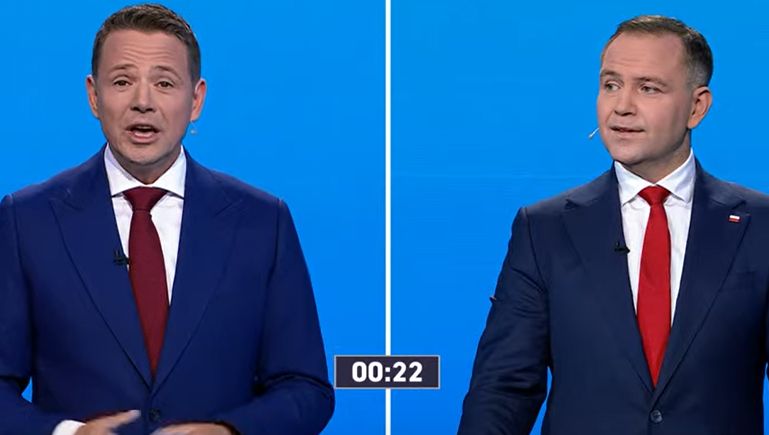 "Obcy kapitał". Nawrocki zaatakował kampanię Trzaskowskiego