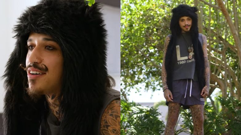 24-latek ma 98 PROCENT CIAŁA pokryte tatuażami i wydał na nie 97 tys. dolarów. Pokazał, jak wygląda bez ozdób na ciele