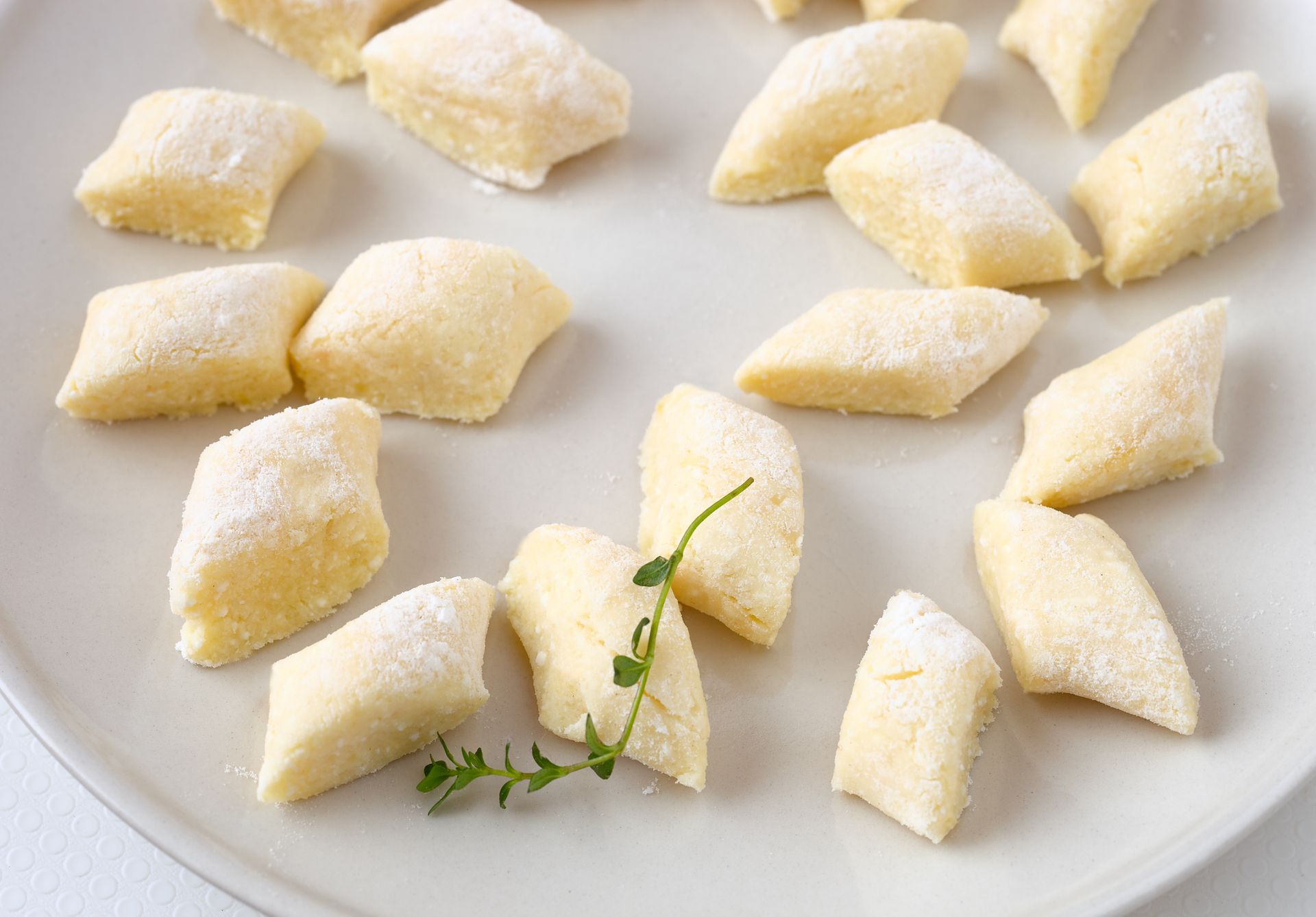 Zamiast ziemniaka biorę inne warzywo. Wychodzą fit kopytka