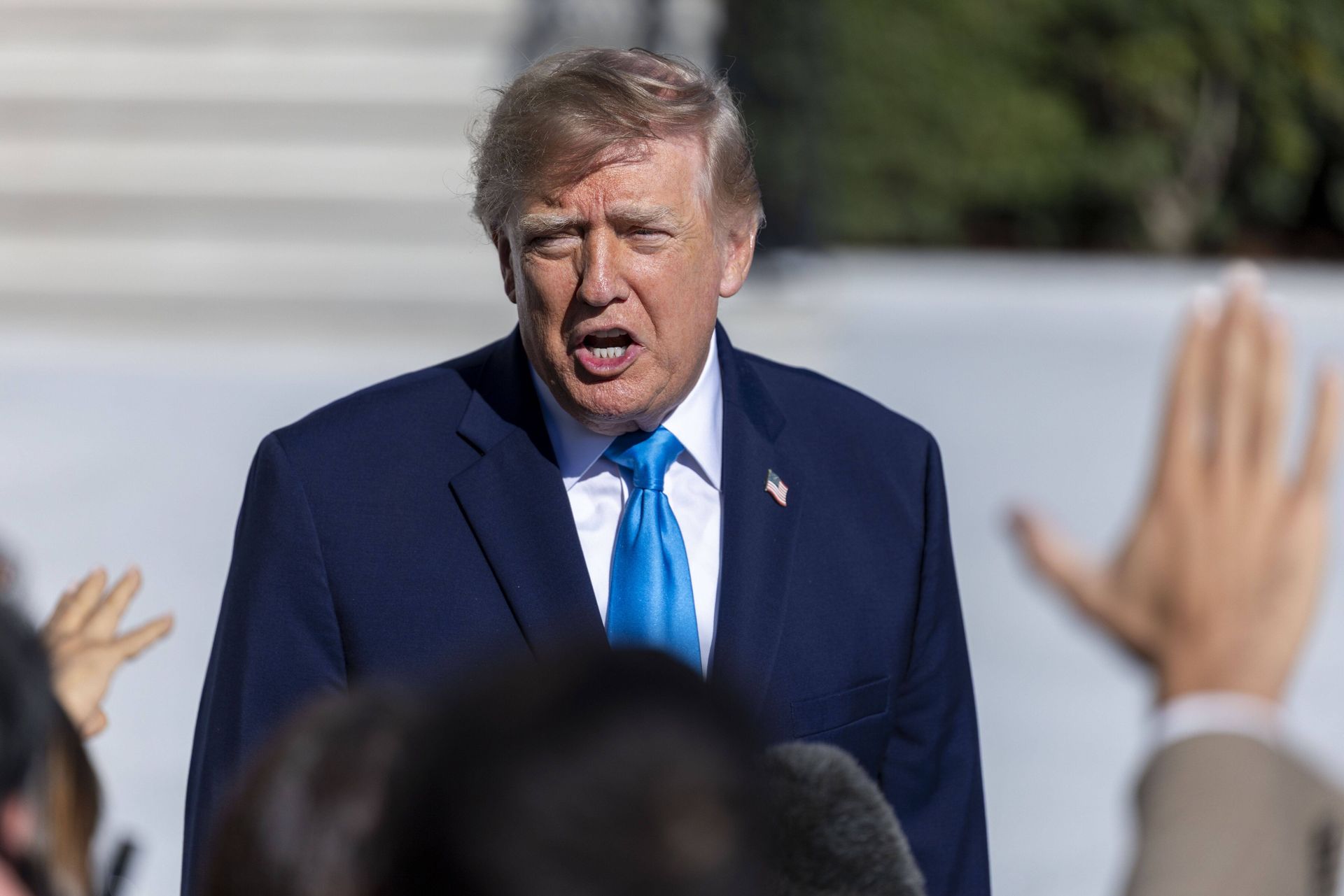 Trump o "patriotycznych reklamach": Sam za nie zapłacę