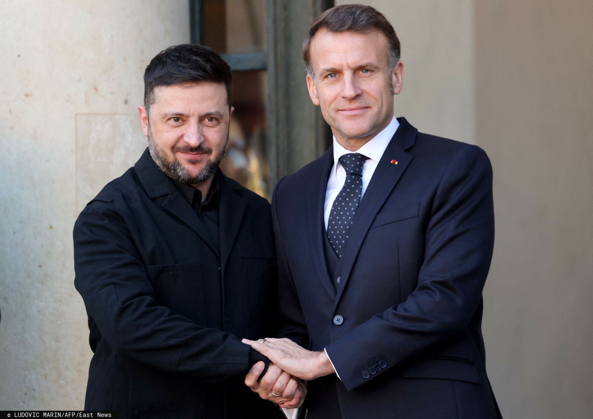 Zełenski w Pałacu Elizejskim. Startuje szczyt koalicji chętnych