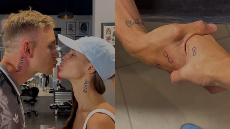 Jakub i Paulina Rzeźniczakowie zrobili sobie IDENTYCZNE tatuaże. Ładne?