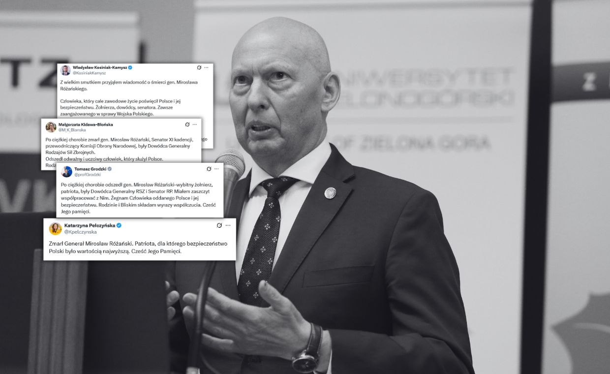 Zmarł gen. Mirosław Różański. Żegnają go politycy