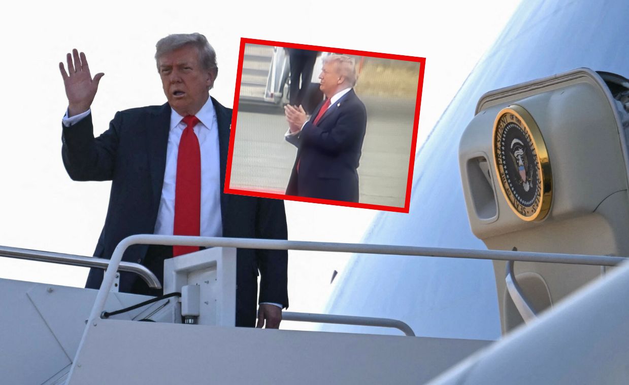 Putin na Alasce. Trump zaczął klaskać na jego widok