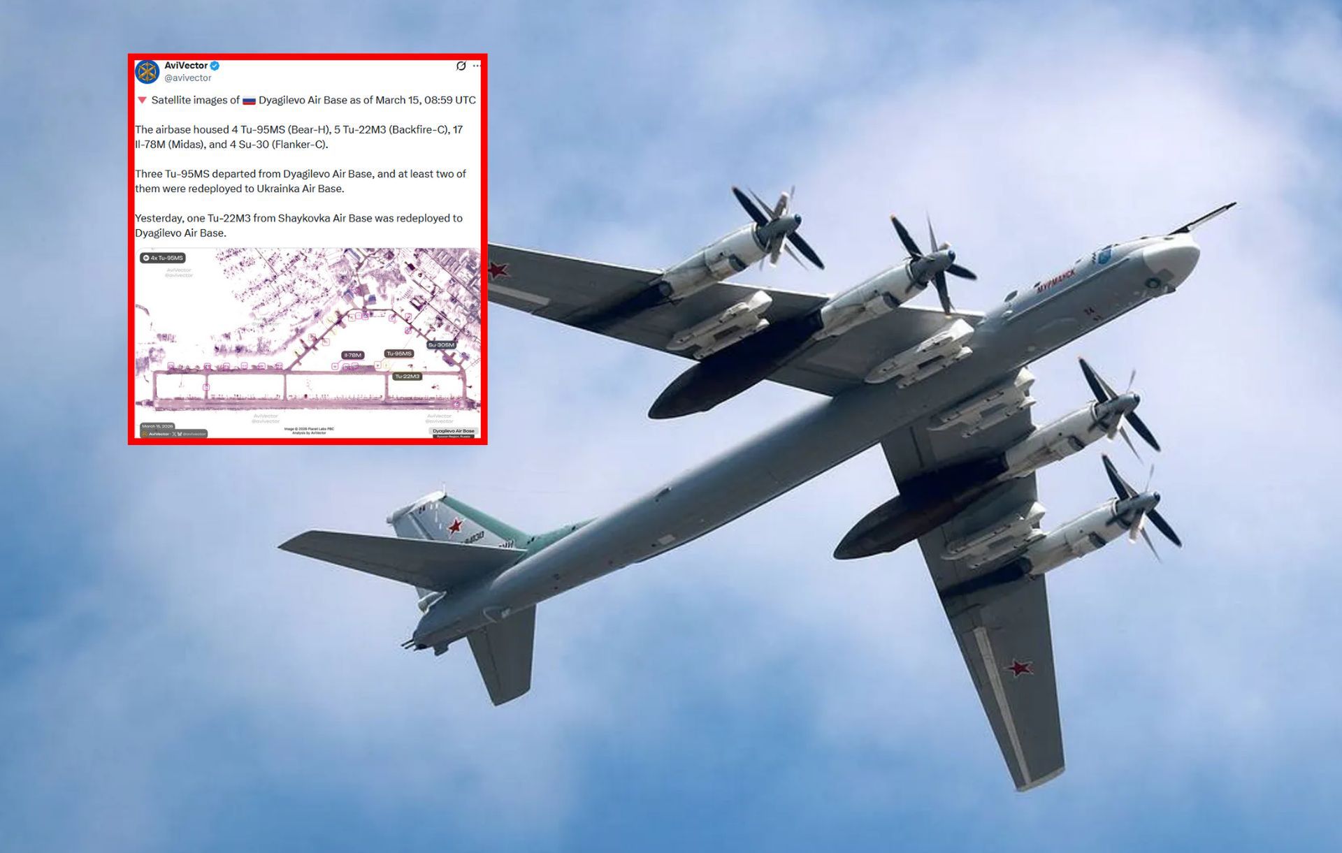 Rosja przerzuca bombowce. Zdjęcia pokazały prawdę