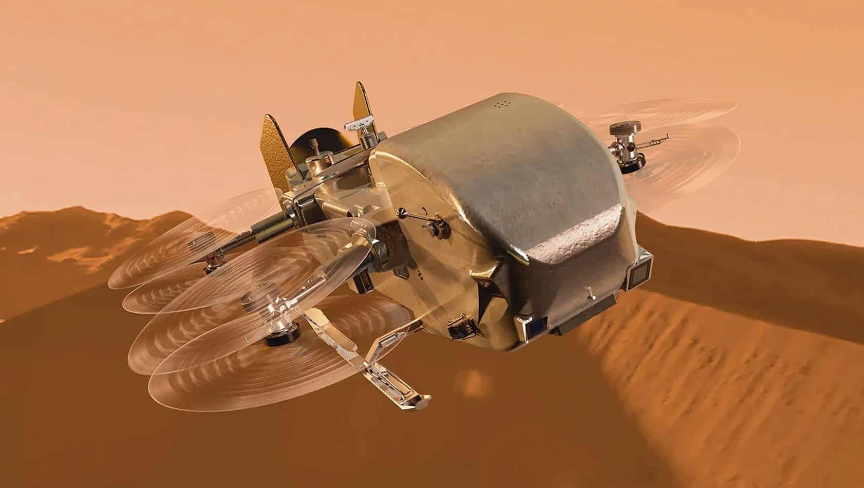 Ważka prawie gotowa. NASA ujawnia nazwę miejsca lądowania na Tytanie