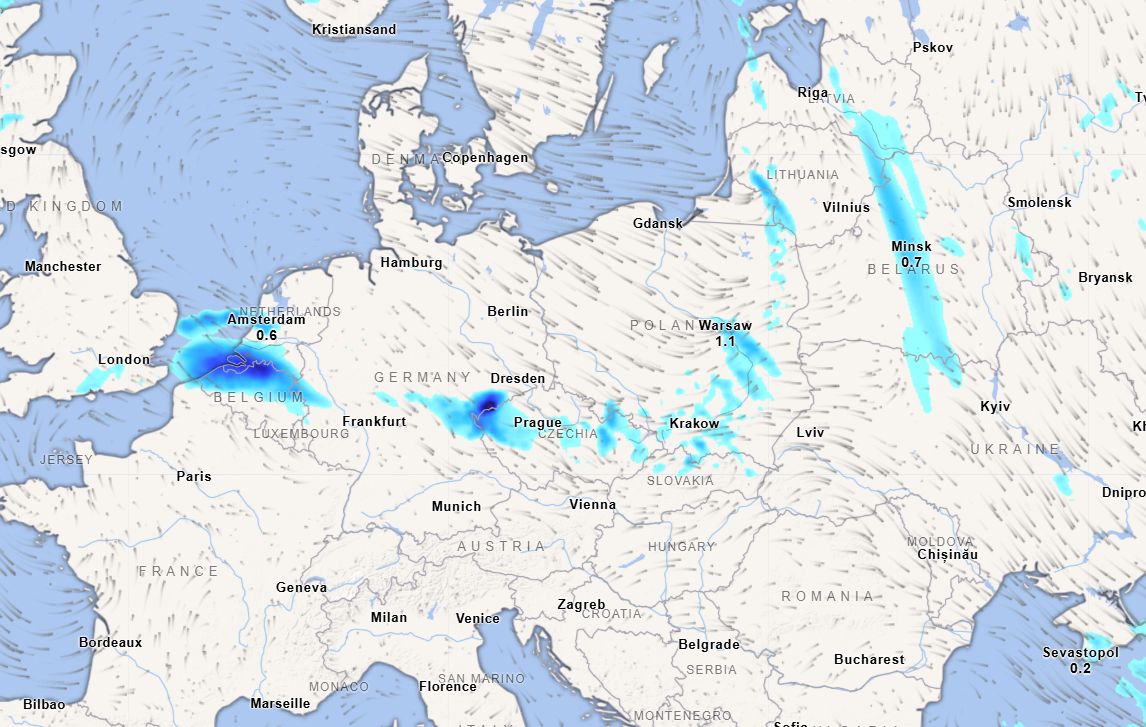 Radar pogodowy. Sprawdź, gdzie pada
