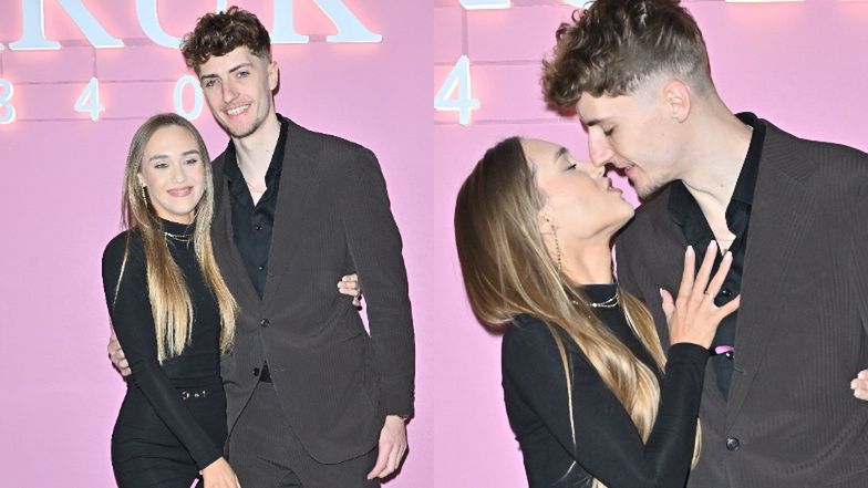 Daria Syta zabrała narzeczonego na salony. Serce tancerki skradł siatkarz