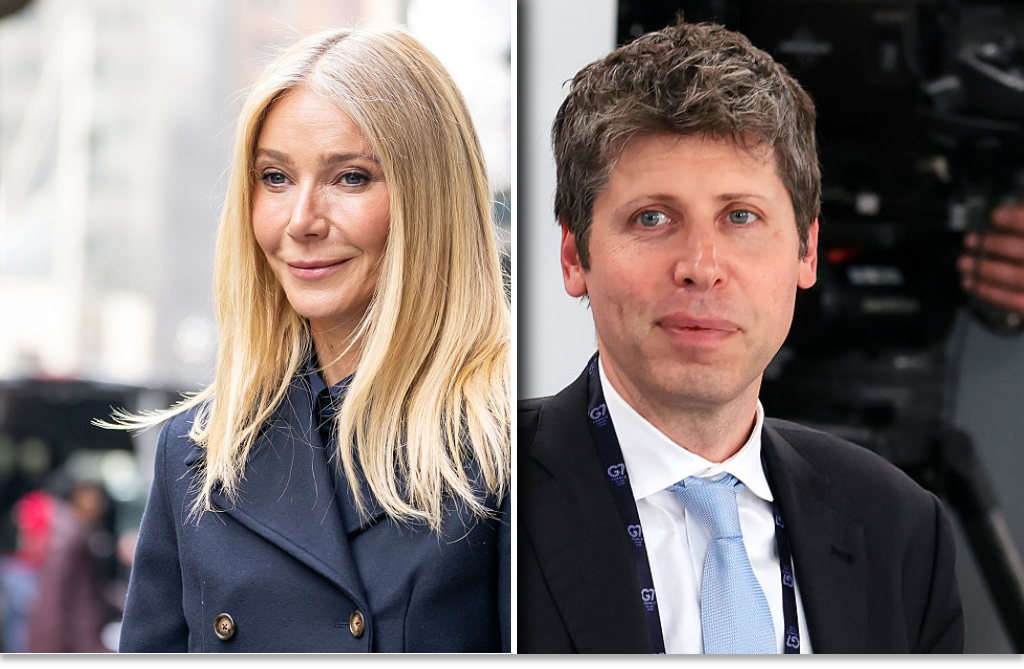 Fala krytyki. Kolacja Gwyneth Paltrow z Samem Altmanem pod znakiem zapytania