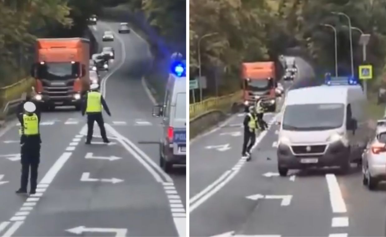 "To nie jest film". Pościg i strzały na granicy z Czechami