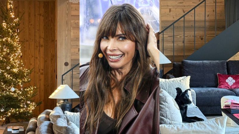 Agnieszka Dygant pokazuje świąteczne wnętrza LEŚNEJ WILLI. Luksus bije po oczach? (FOTO)