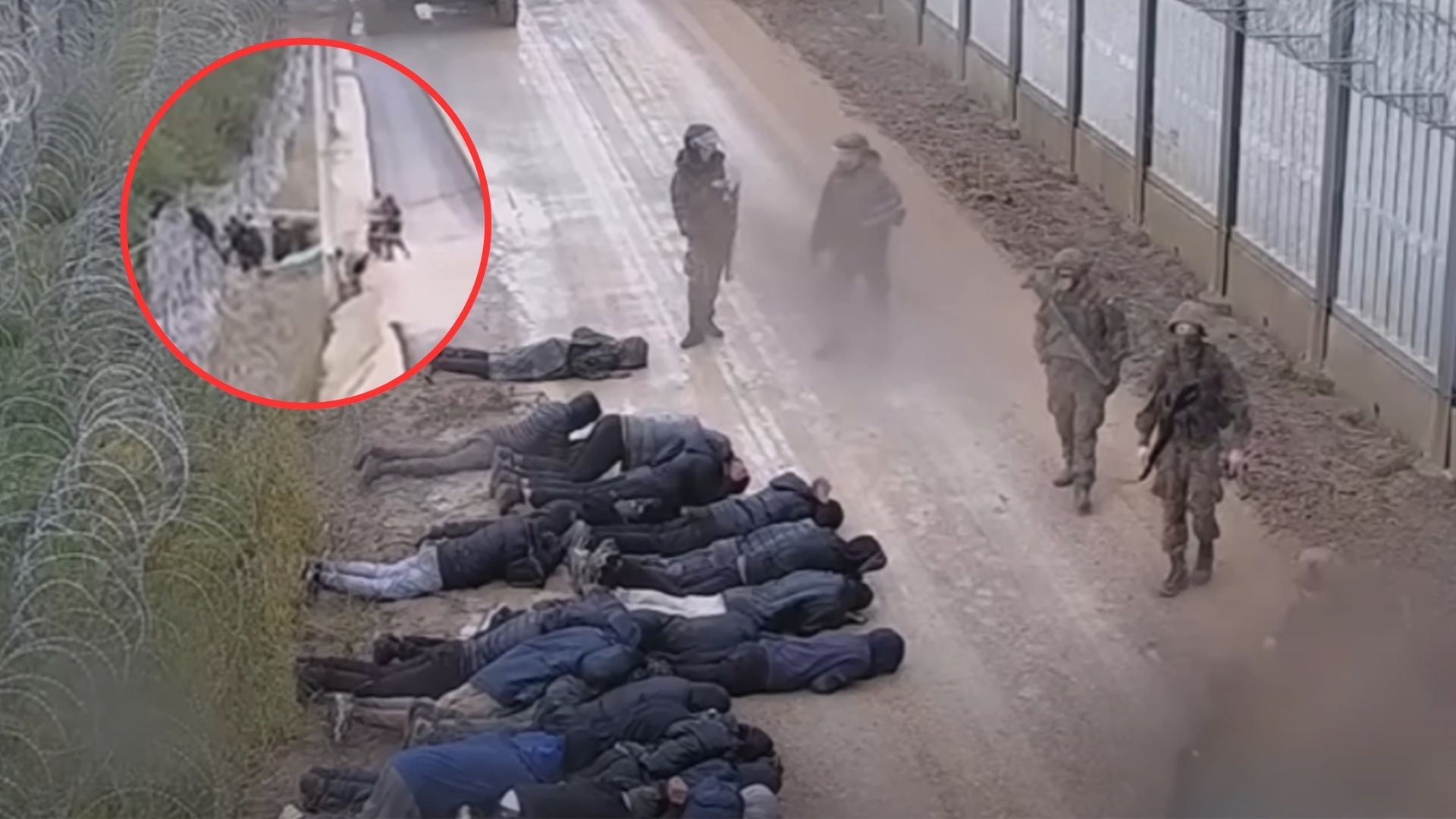 Rzucali kłodami z gwoździami. Rekordowa ilość prób przekroczenia granicy