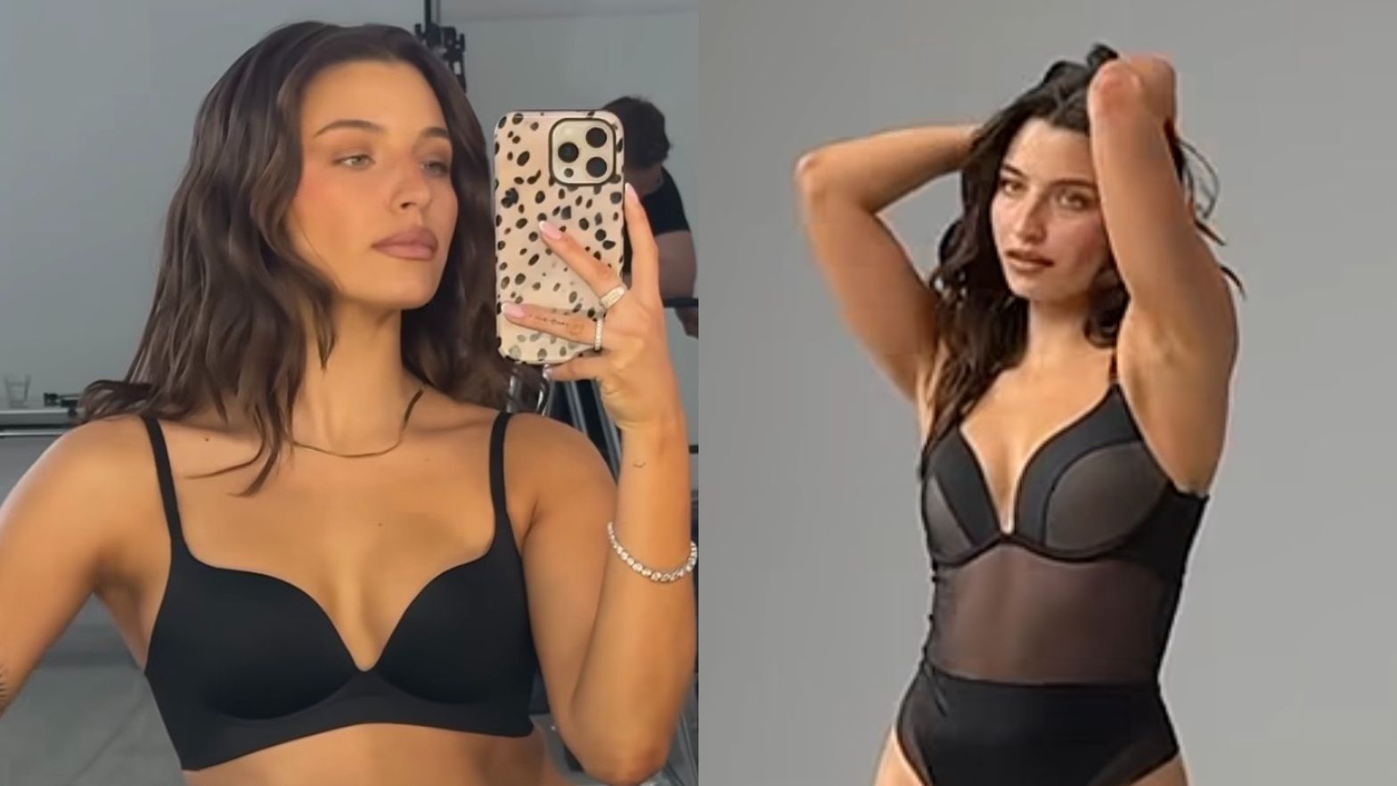 Julia Wieniawa wije się w samej bieliźnie na planie kolejnej kampanii reklamowej (FOTO)