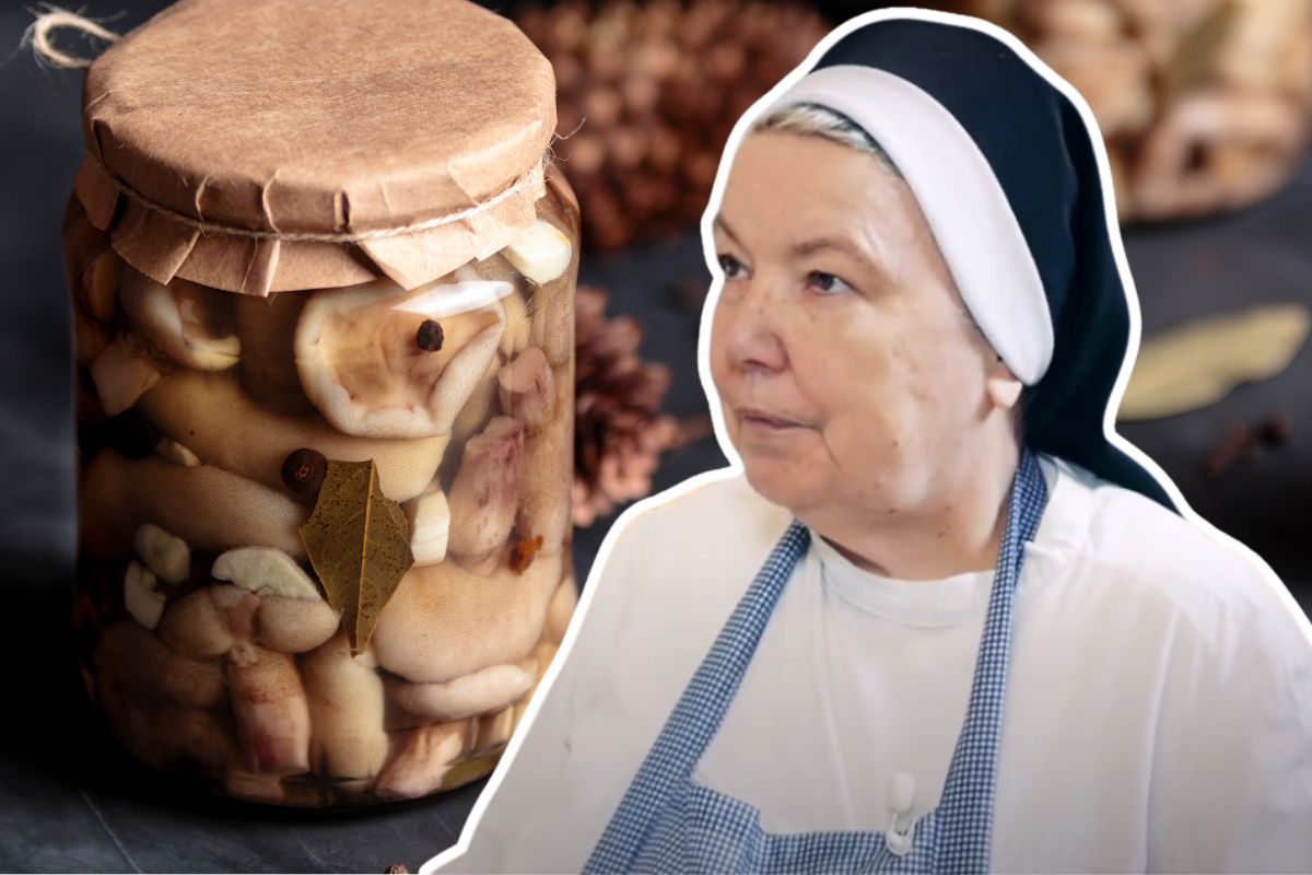 Siostra Anastazja ma swój sposób na marynowane grzyby. najważniejszy jest jeden składnik