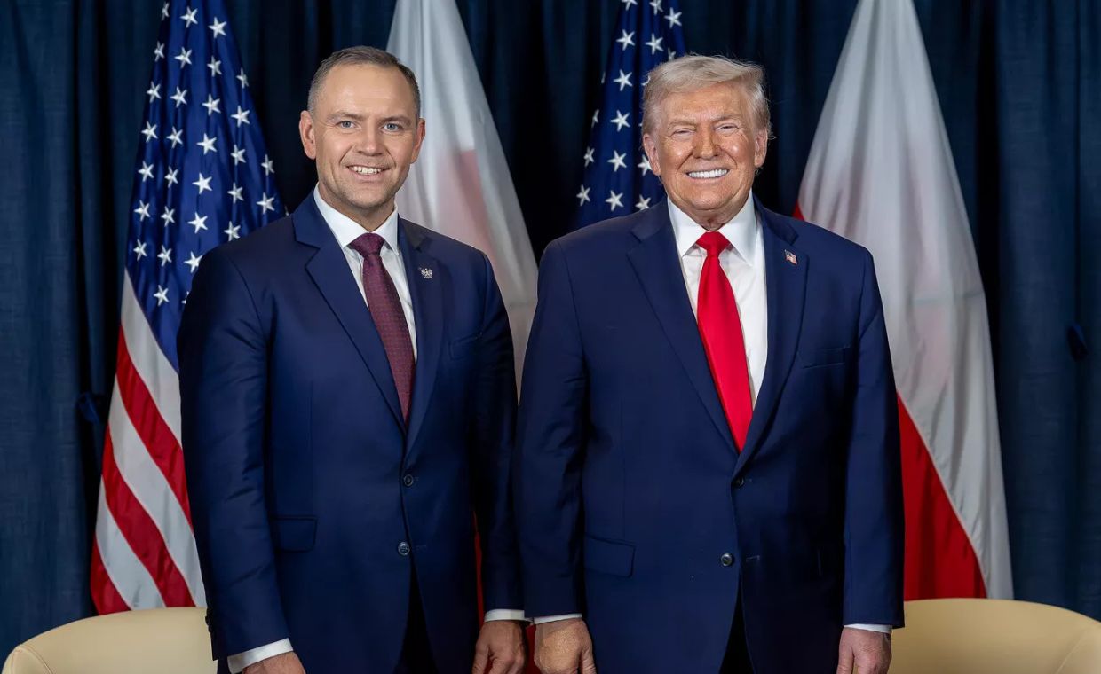 Nawrocki postawił warunek Trumpowi? Mamy komentarz z Pałacu