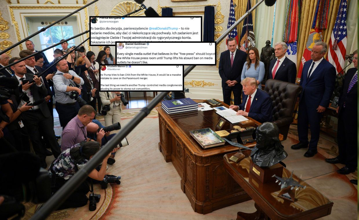 Szokująca decyzja Trumpa krytykowana. "To atak na całą prasę"