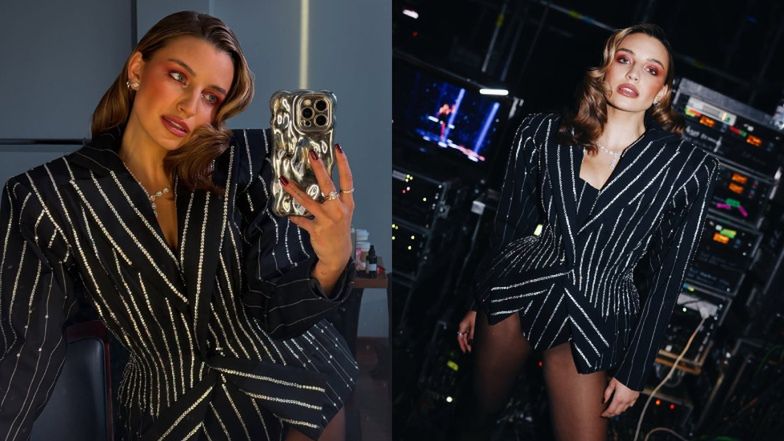 Julia Wieniawa stawiła się na półfinale "Mam talent!" w ODWAŻNYM komplecie. W całości wyeksponowała zgrabne nogi