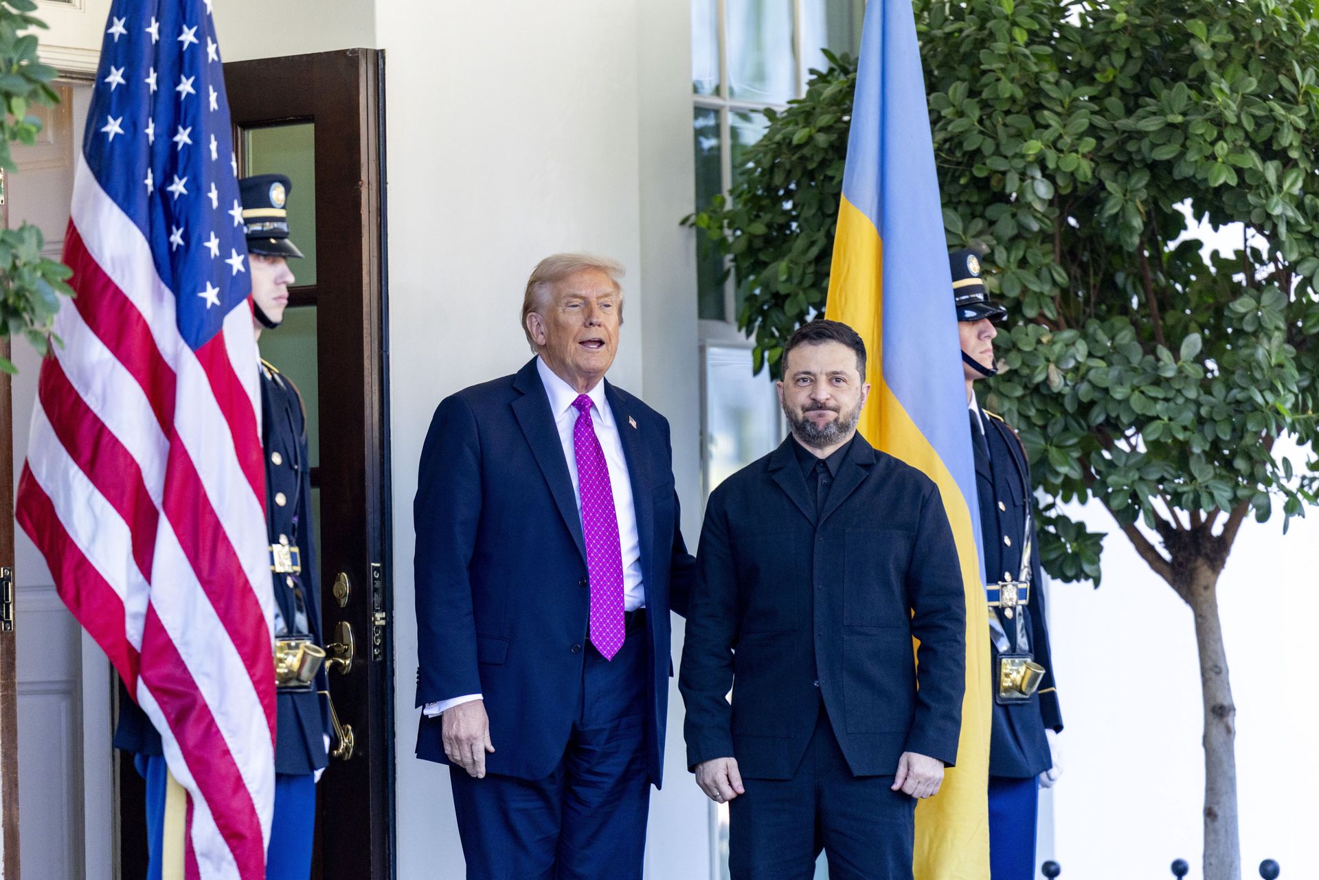 "FT": Burzliwe spotkanie z Zełenskim. Tego domagał się Trump
