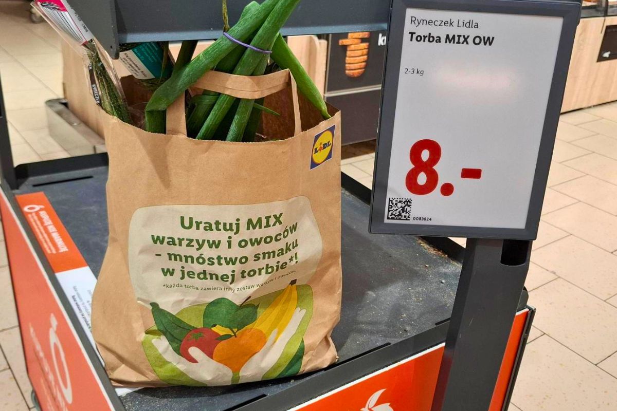 Kupiłam tajemniczą torbę w Lidlu za 8 zł. W środku małe zaskoczenie