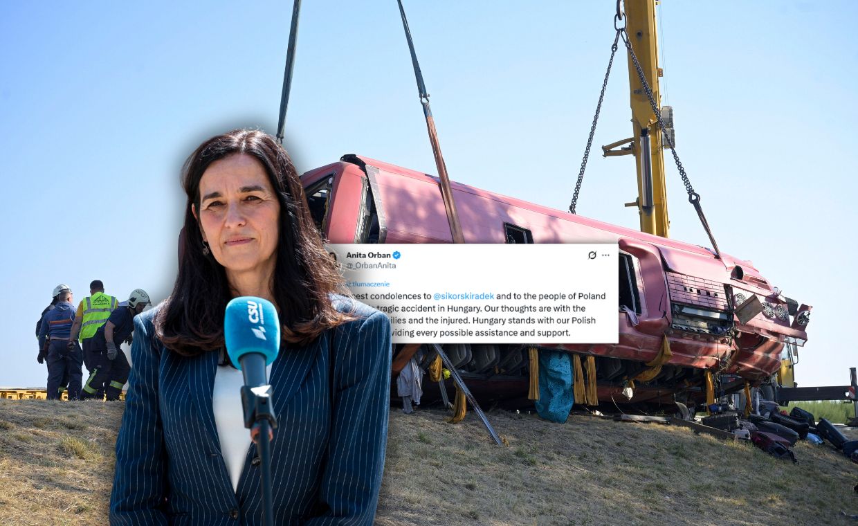 Szefowa węgierskiego MSZ po wypadku. "Najgłębsze kondolencje"