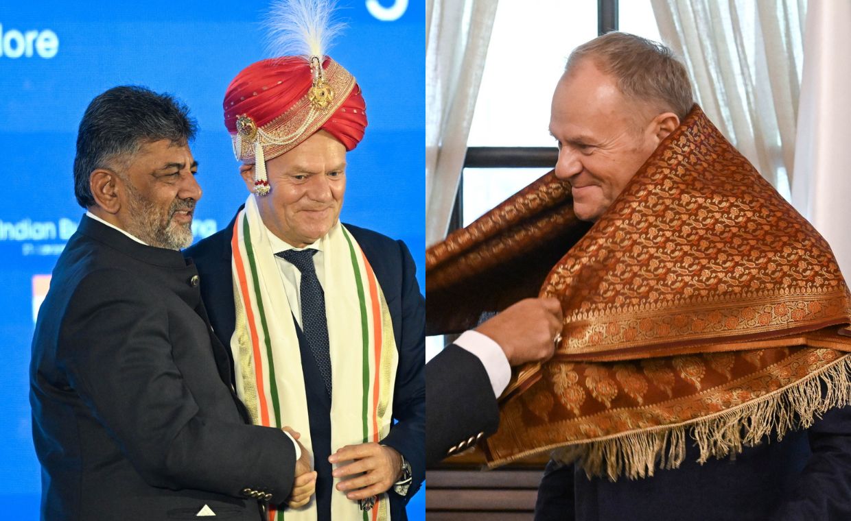 "You are our Maharaja". Tusk w Indiach