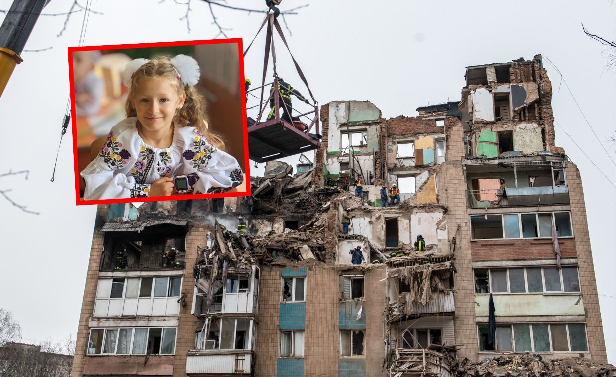 Amelka chodziła do drugiej klasy. Polka ofiarą nalotów Putina