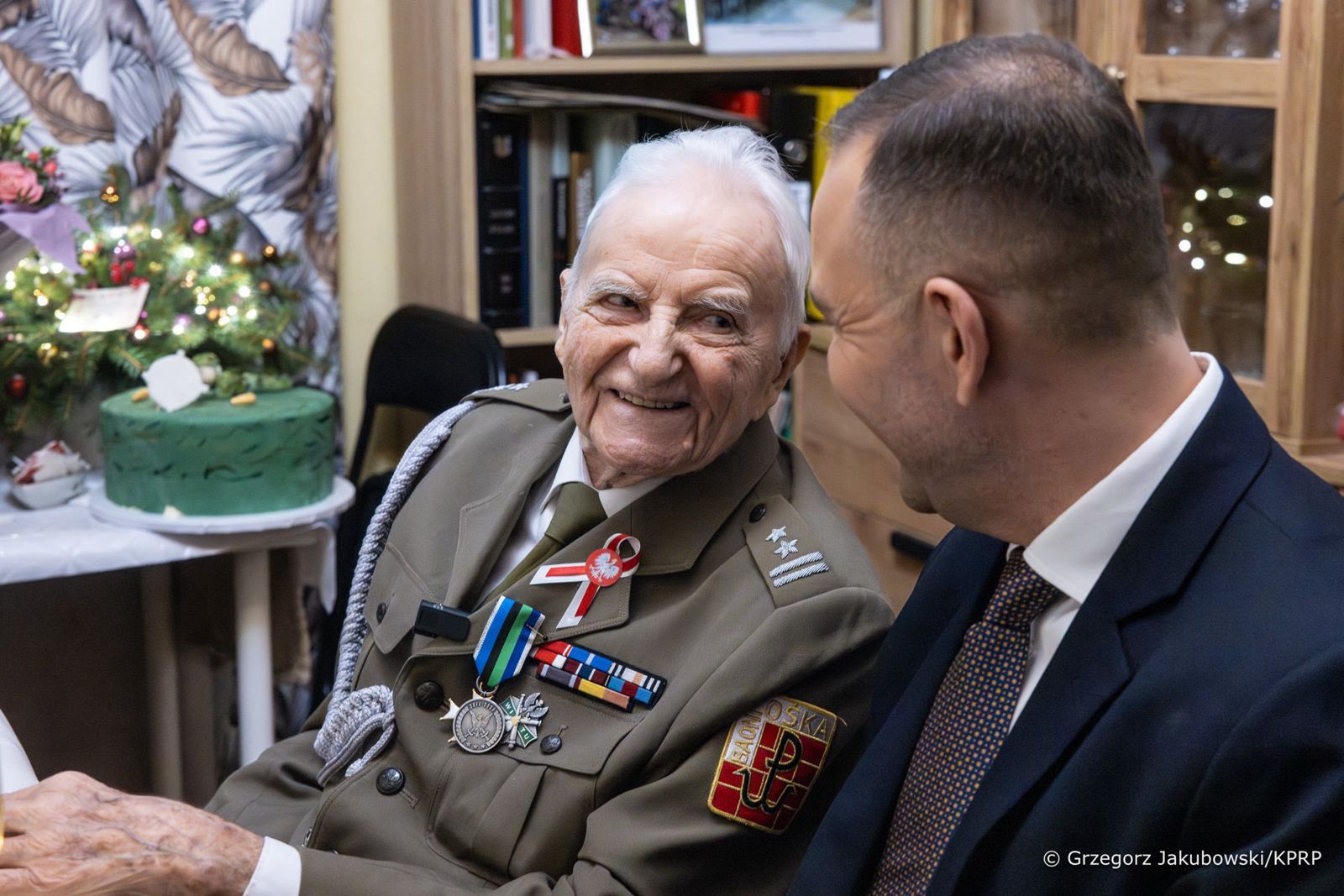 Jakub Nowakowski skończył 101 lat. Odwiedził go prezydent