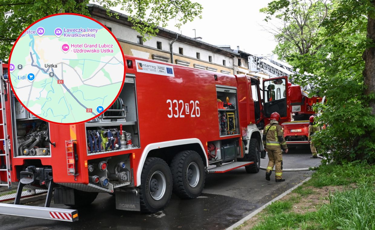 Tragiczne odkrycie w Ustce. Ciało mężczyzny wyłowione z rzeki