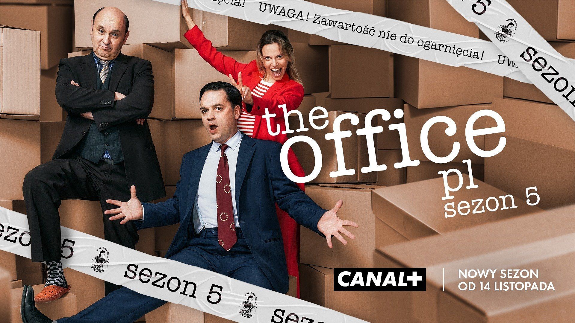 Canal+ pokazał trailer i pierwsze zdjęcia piątego sezonu "The Office PL". Premiera w listopadzie