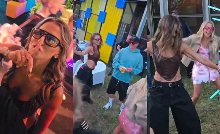 Anna Lewandowska już nie lamentuje nad swoim losem: zamiast tego szaleje na Open'erze z Robertem, wystrojona w KUSY TOP (ZDJĘCIA)