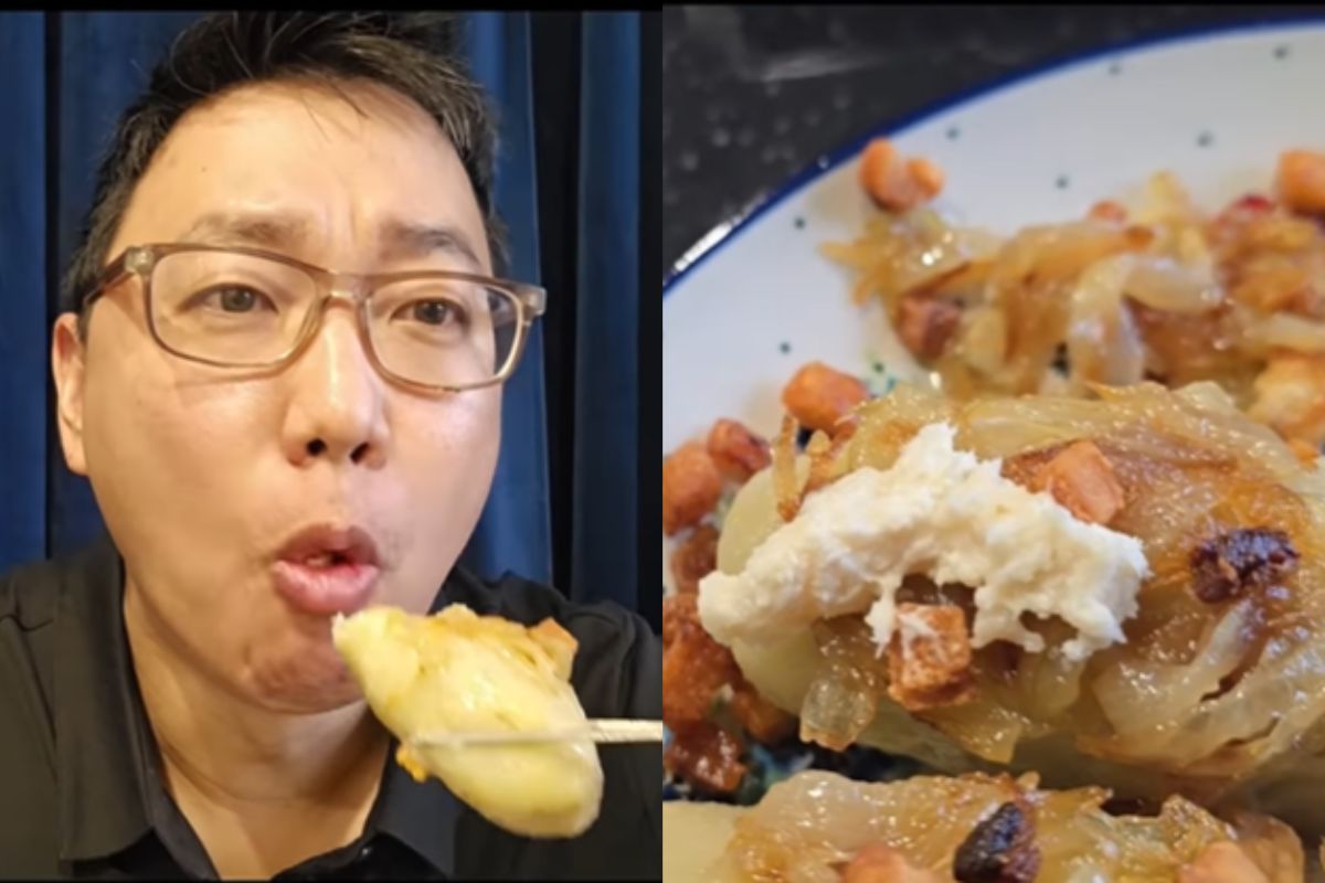 Koreańczyk skusił się na polskie kartacze. Jego słowa bawią do łez