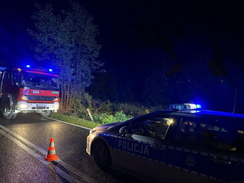 Tragiczny wypadek na Dolnym Śląsku. Nie żyje 34-letnia kobieta