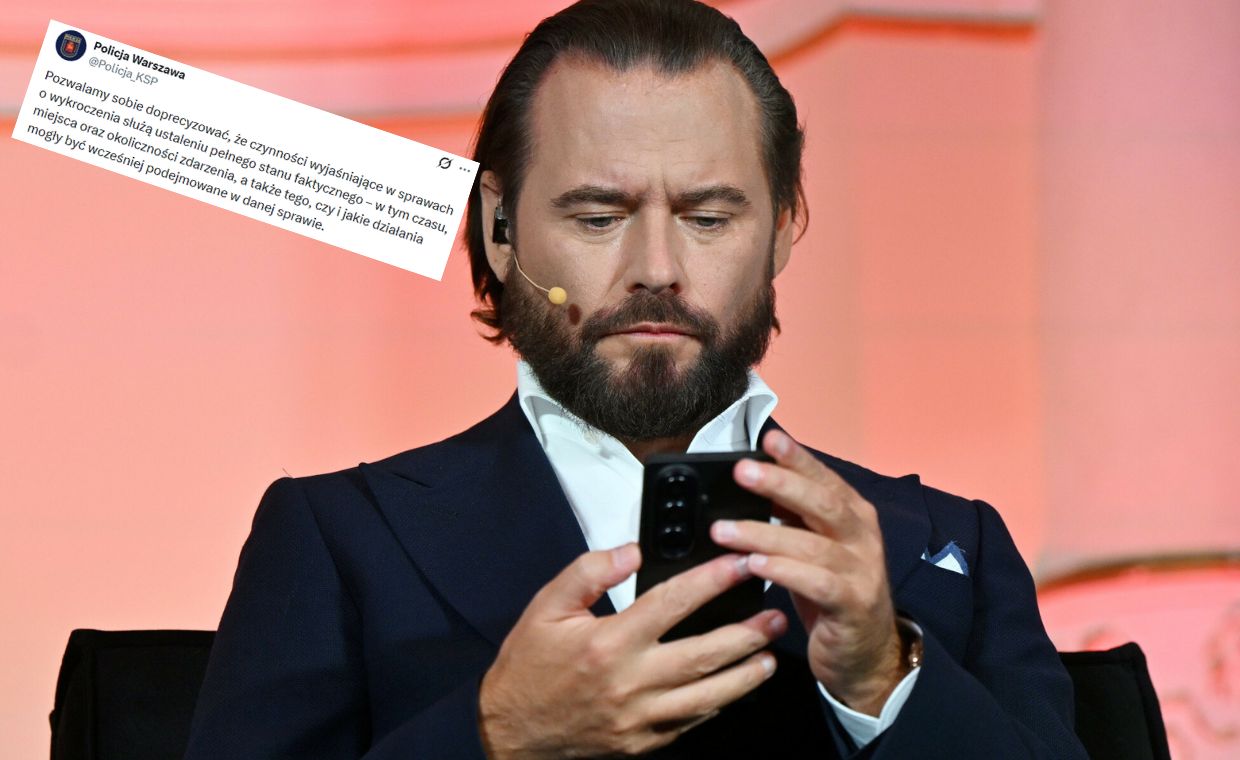 "Doceniamy troskę". Policja dosadnie odpowiada Stanowskiemu