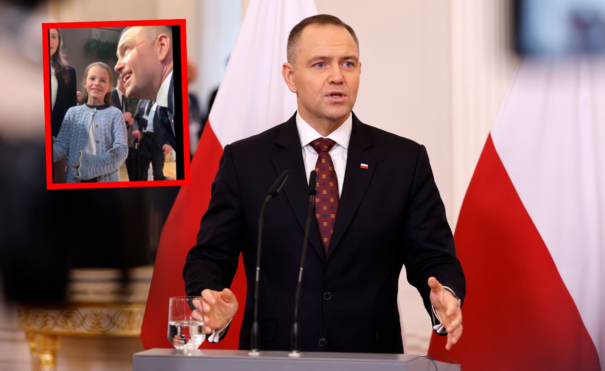 Dziewczynka zaskoczyła Nawrockiego. Rozmawiali o... K-popie