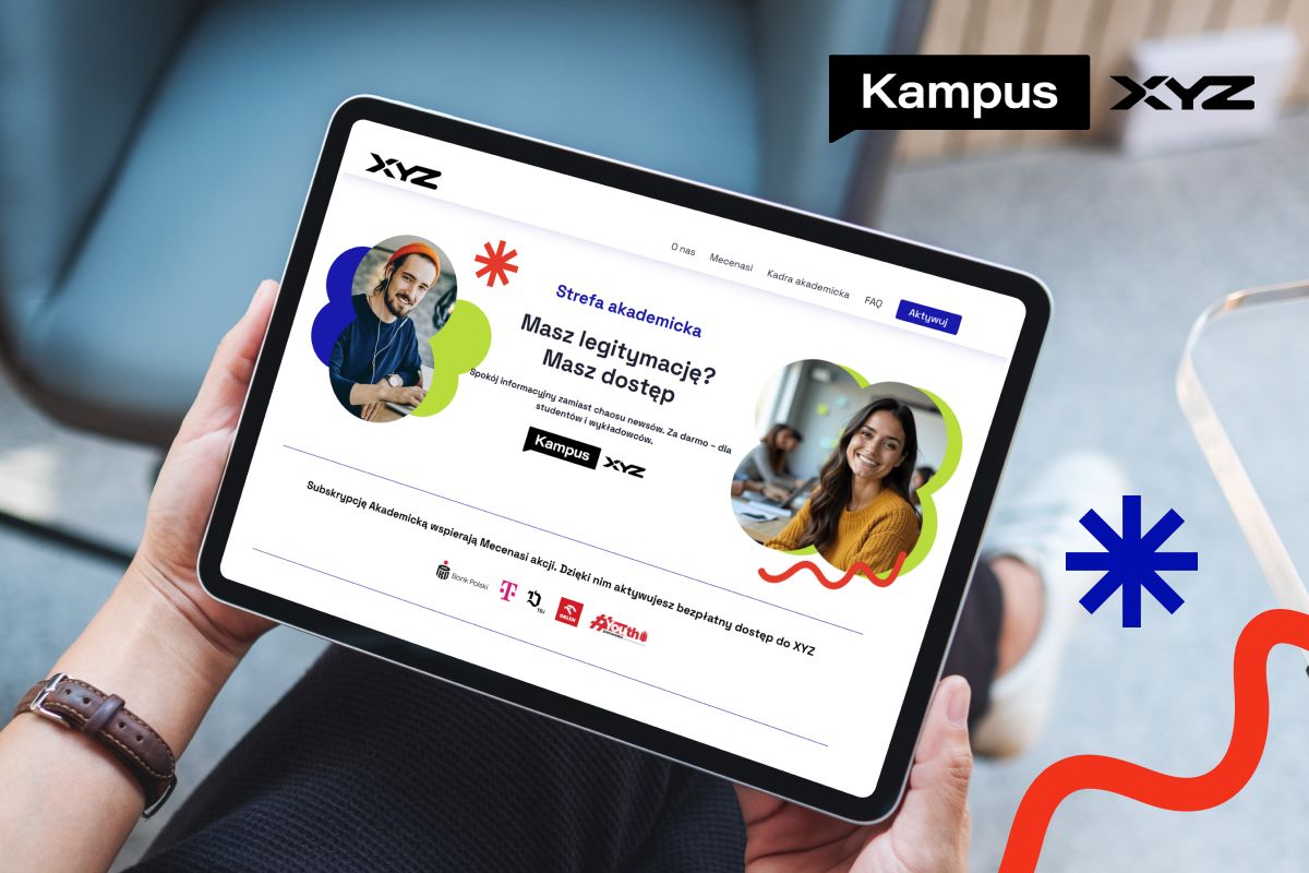 XYZ z darmowymi subskrypcjami dla studentów