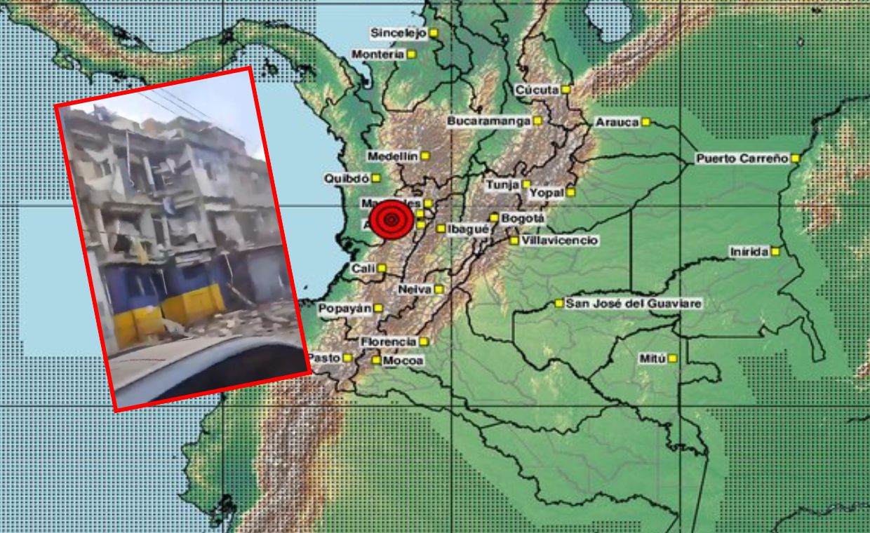 Trzęsienie ziemi w Kolumbii. Są ranni i poważne zniszczenia