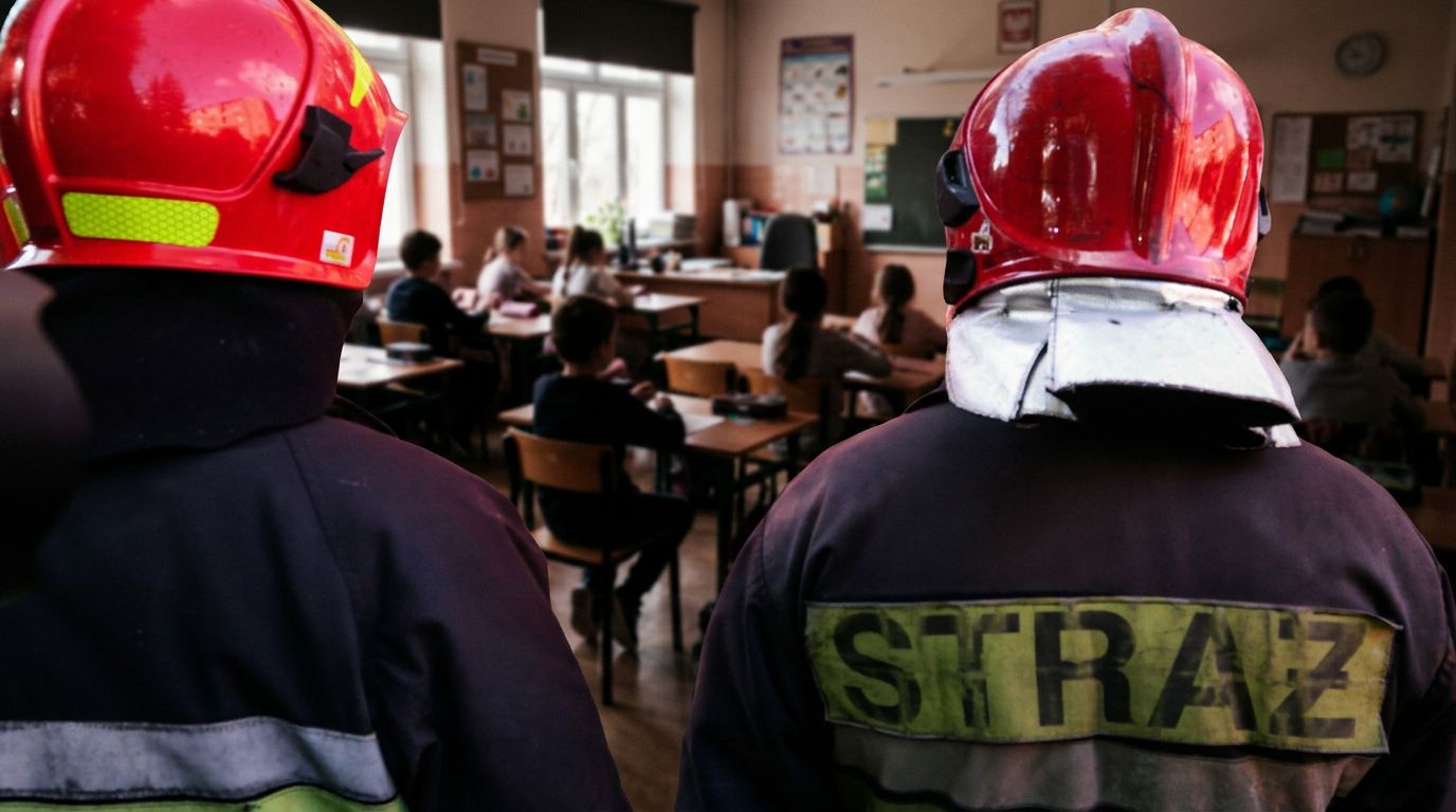 Po serii ataków polskie szkoły zamknięto na klucz. Strażacy ostrzegają dyrektorów