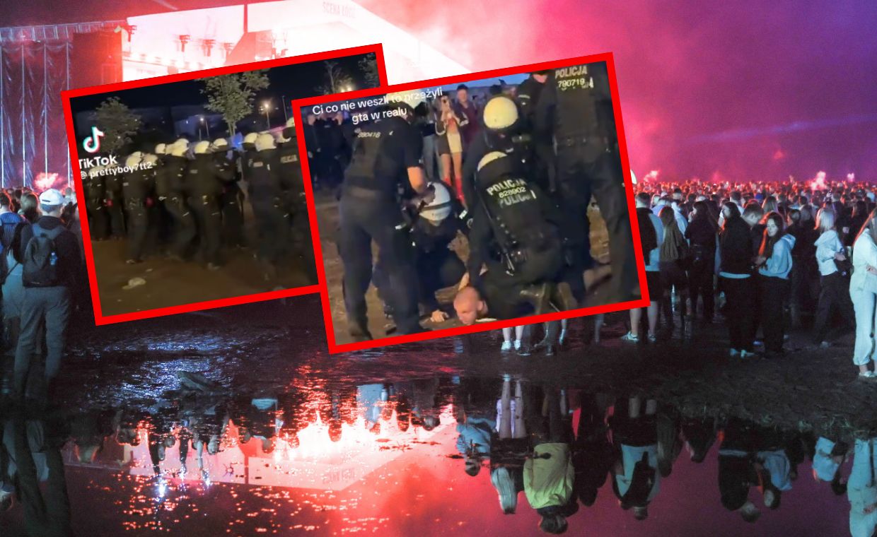 Na ten festiwal czekało wielu. Zatrzymani za atak na policjantów