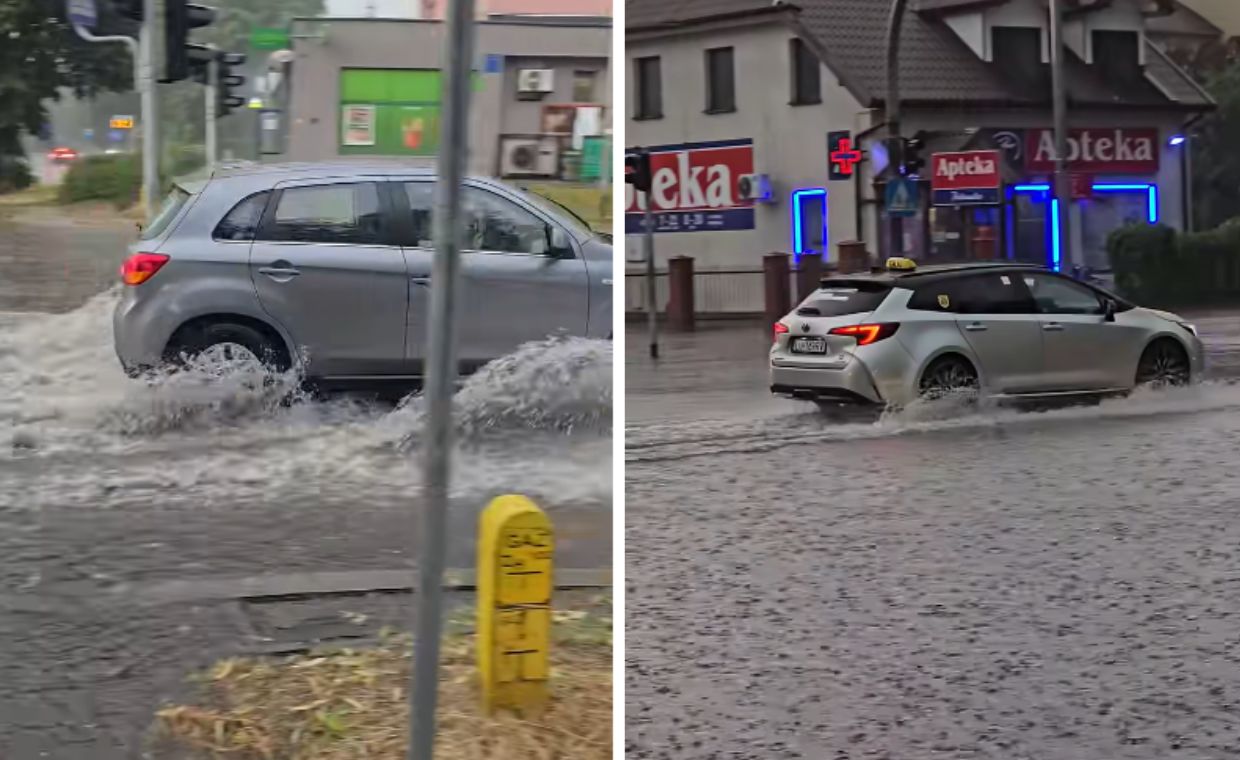 Powódź błyskawiczna. Ulice wyglądały jak rwące rzeki