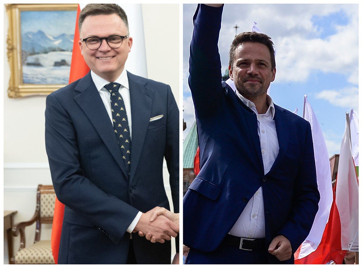 II tura wyborów. Hołownia i Trzaskowski planują strategię