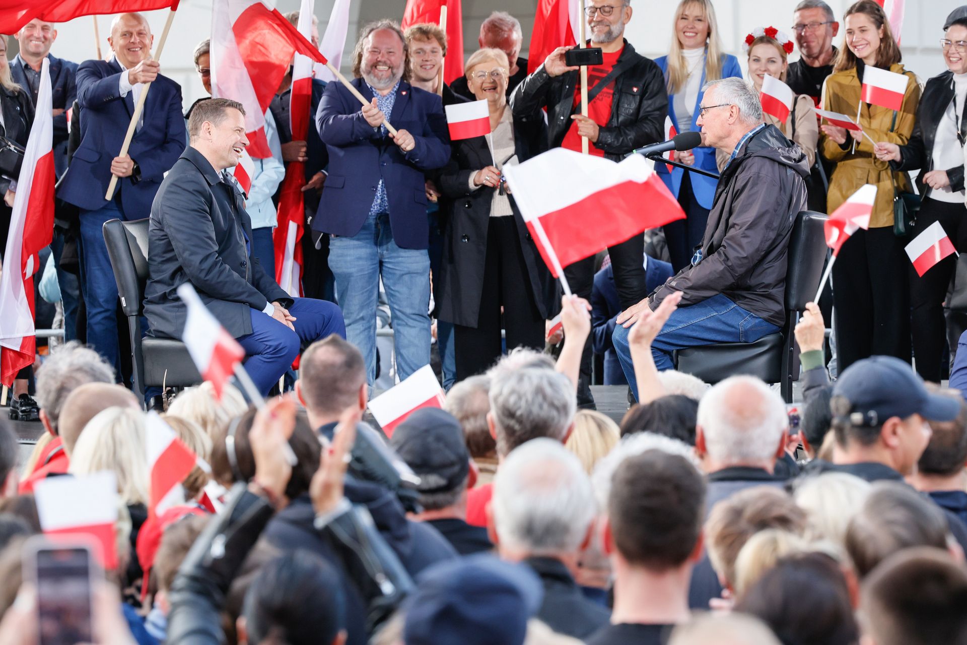 Zaskakujący gość u Gospodarza. "Nazywam się Karol Nawrocki"