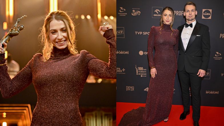 Na Gali Mistrzów Sportu Klaudia Zwolińska pojawiła się z NARZECZONYM. Jej ukochany to starszy o 10 LAT olimpijczyk (FOTO)