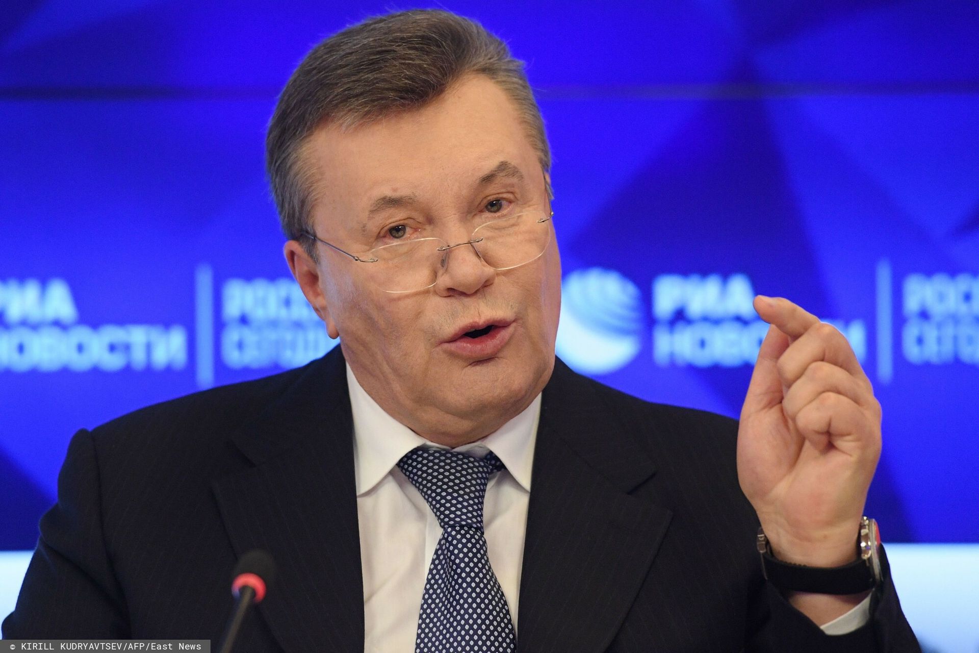 Janukowycz ukrywa się w Rosji. Media: używa fałszywego nazwiska