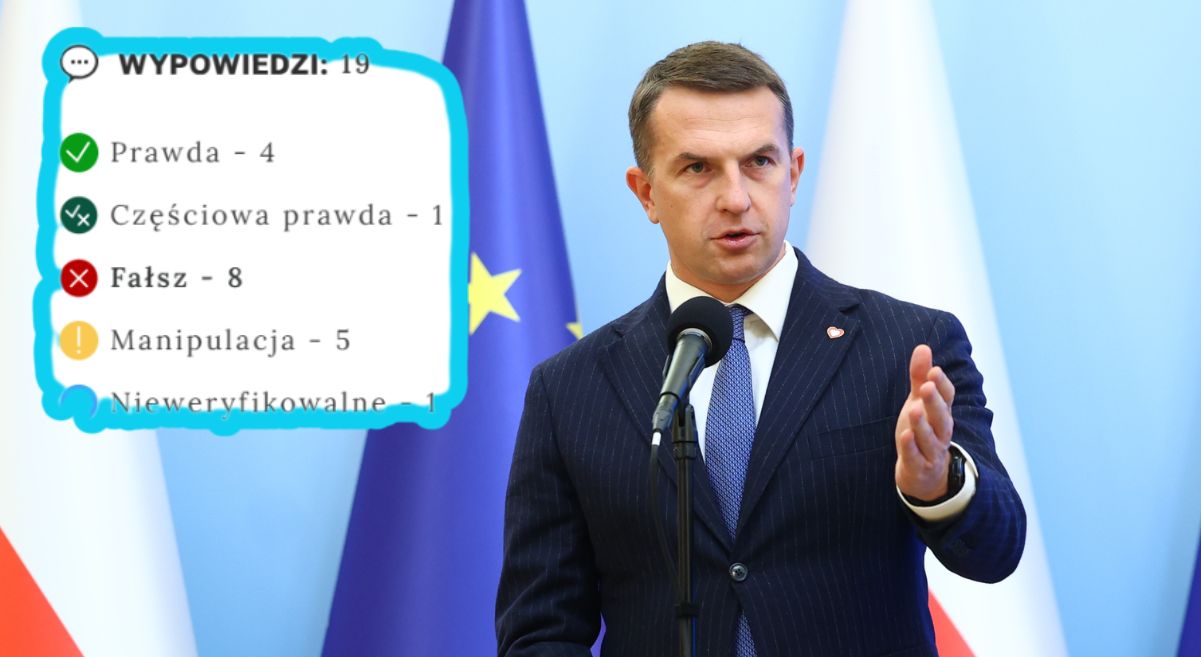 Demagog bezlitosny dla rzecznika rządu. Wyszło, ile razy mijał się z prawdą