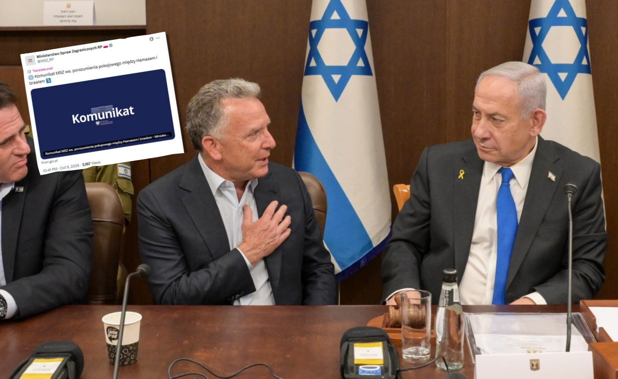 Porozumienie Izraela i Hamasu. Polska zadowolona z postępów